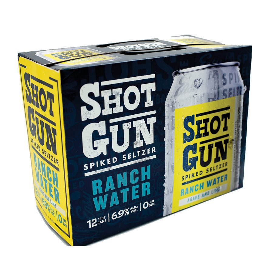 Shot Gun Spiked Seltzer Ranch Water 12 oz Cans - Shop Beer & Wine at H-E-B
