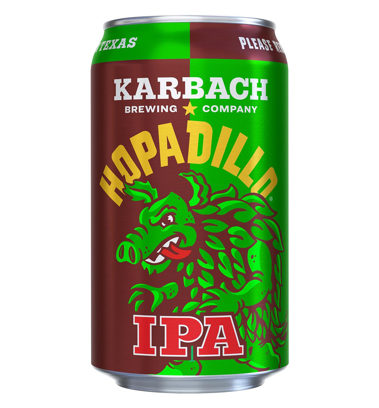 Karbach Hopadillo IPA Craft Beer 18 pk Cans; image 2 of 3