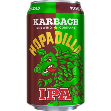 Karbach Hopadillo IPA Craft Beer 18 pk Cans, 12 oz
