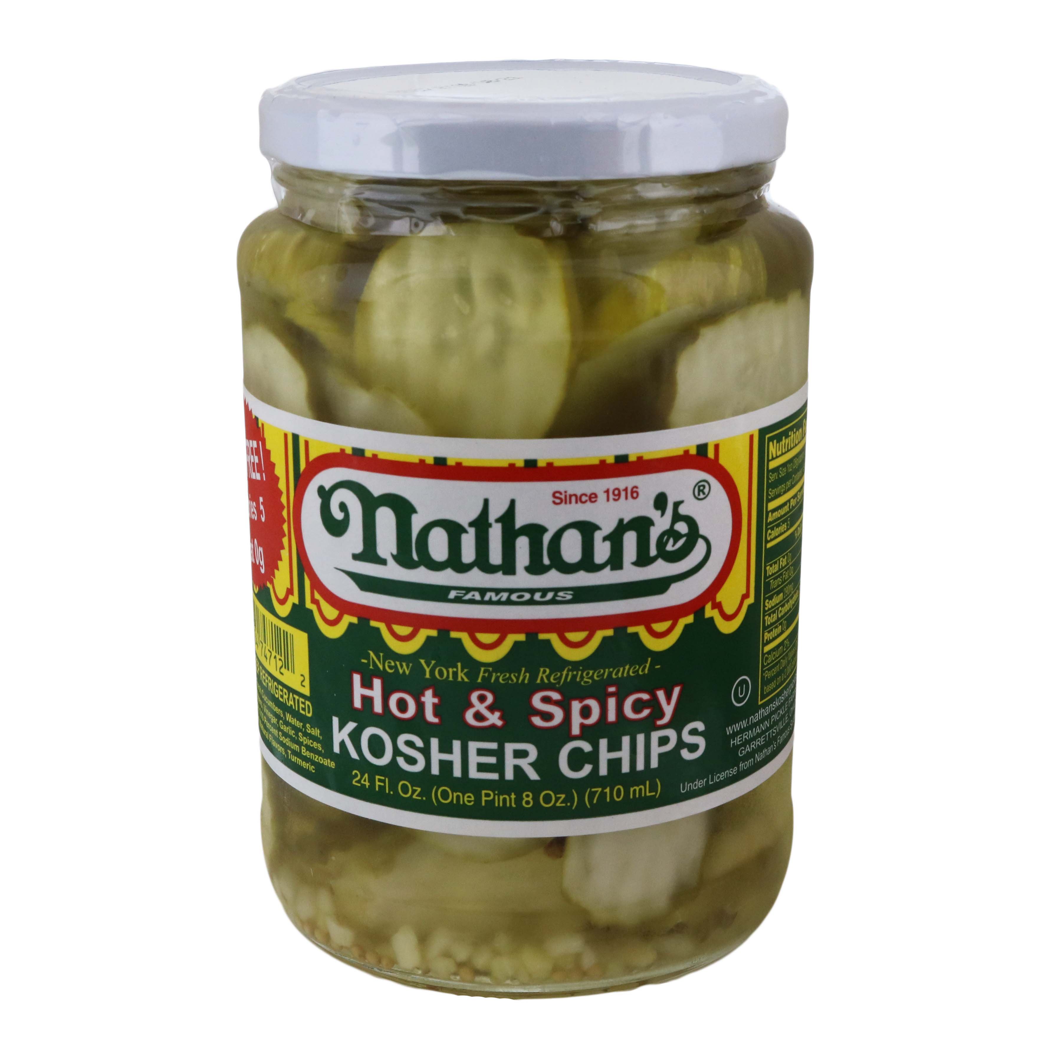 Nathan's Hot & Spicy Kosher Chips - Shop Vegetables at H-E-B