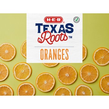 H-E-B Texas Roots Fresh Juicing Oranges, 4 lb bag