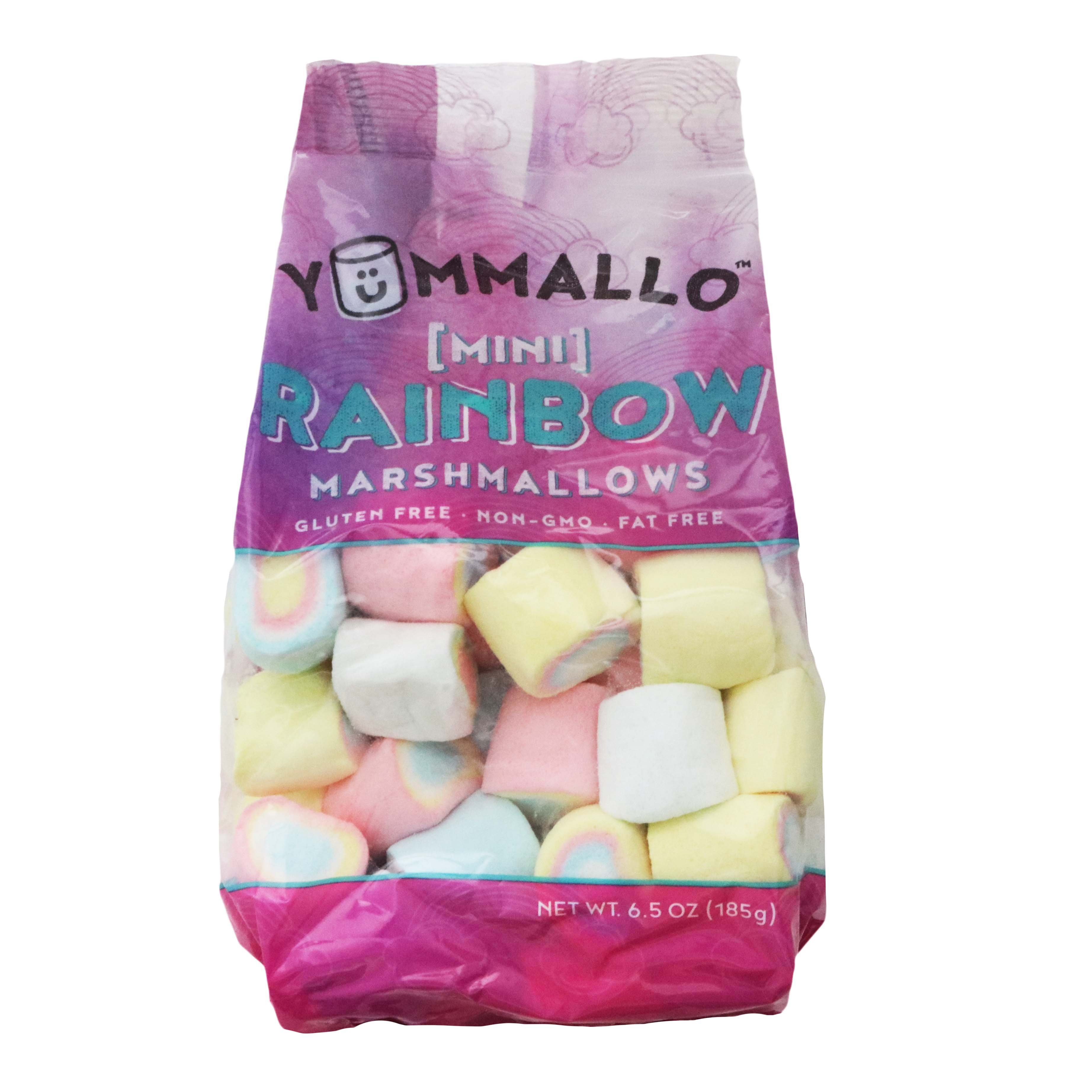 Yummallo Yummix Rainbow Marshmallows, Great for Desserts, Gifts and Easter