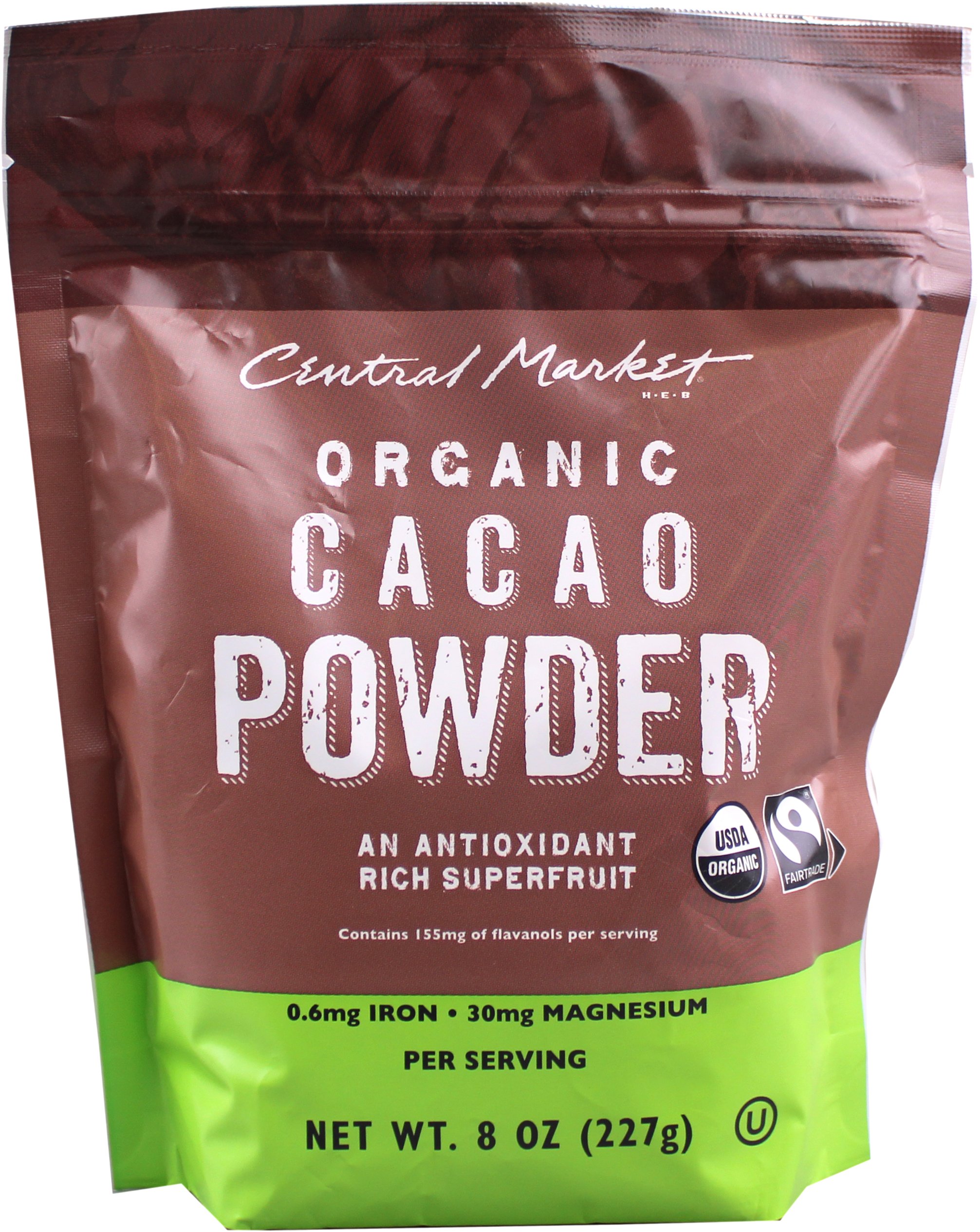 Central Market Organic Cacao Powder, 8 oz