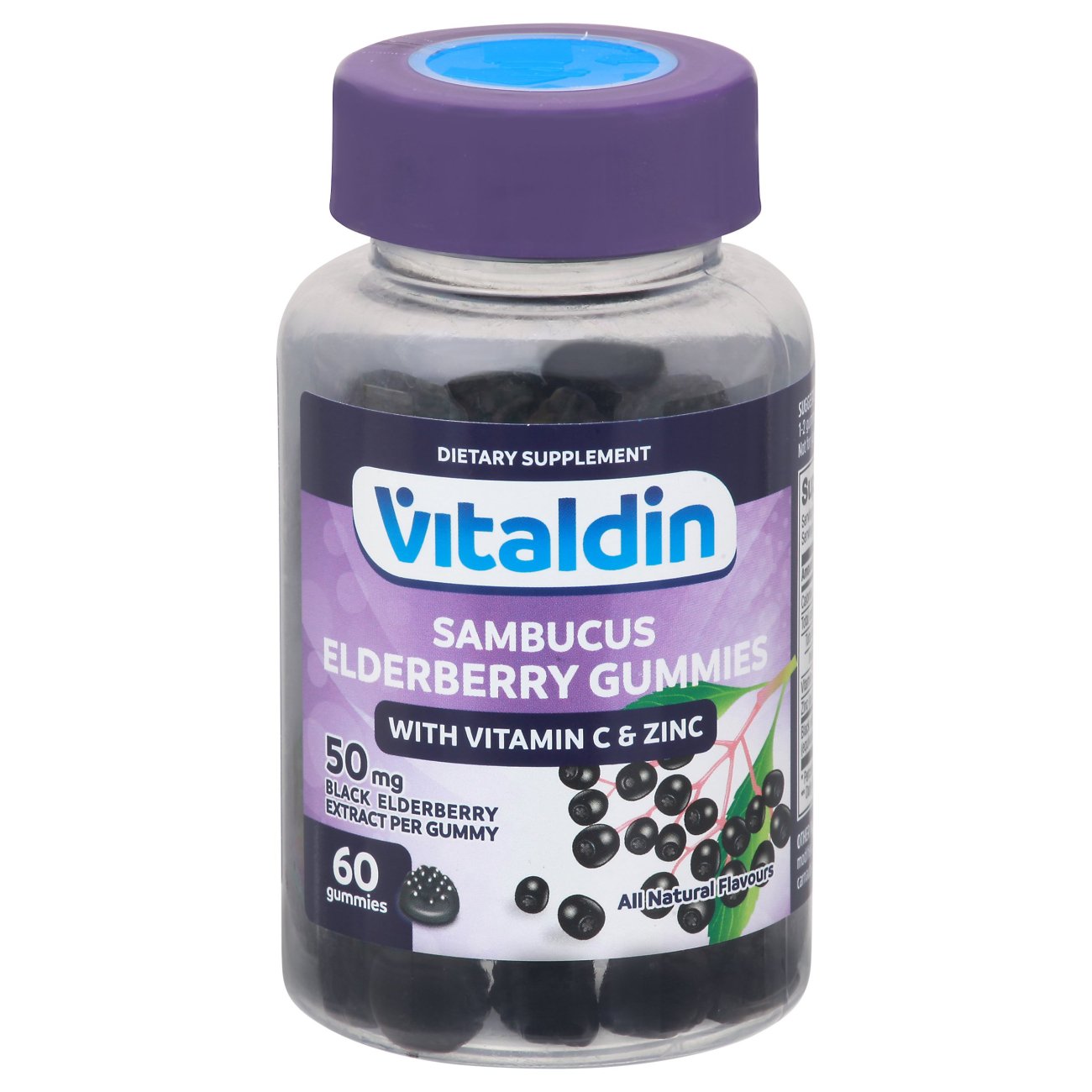 Vitaldin Black Elderberry Adult Gummies - Shop Antioxidants At H-E-B