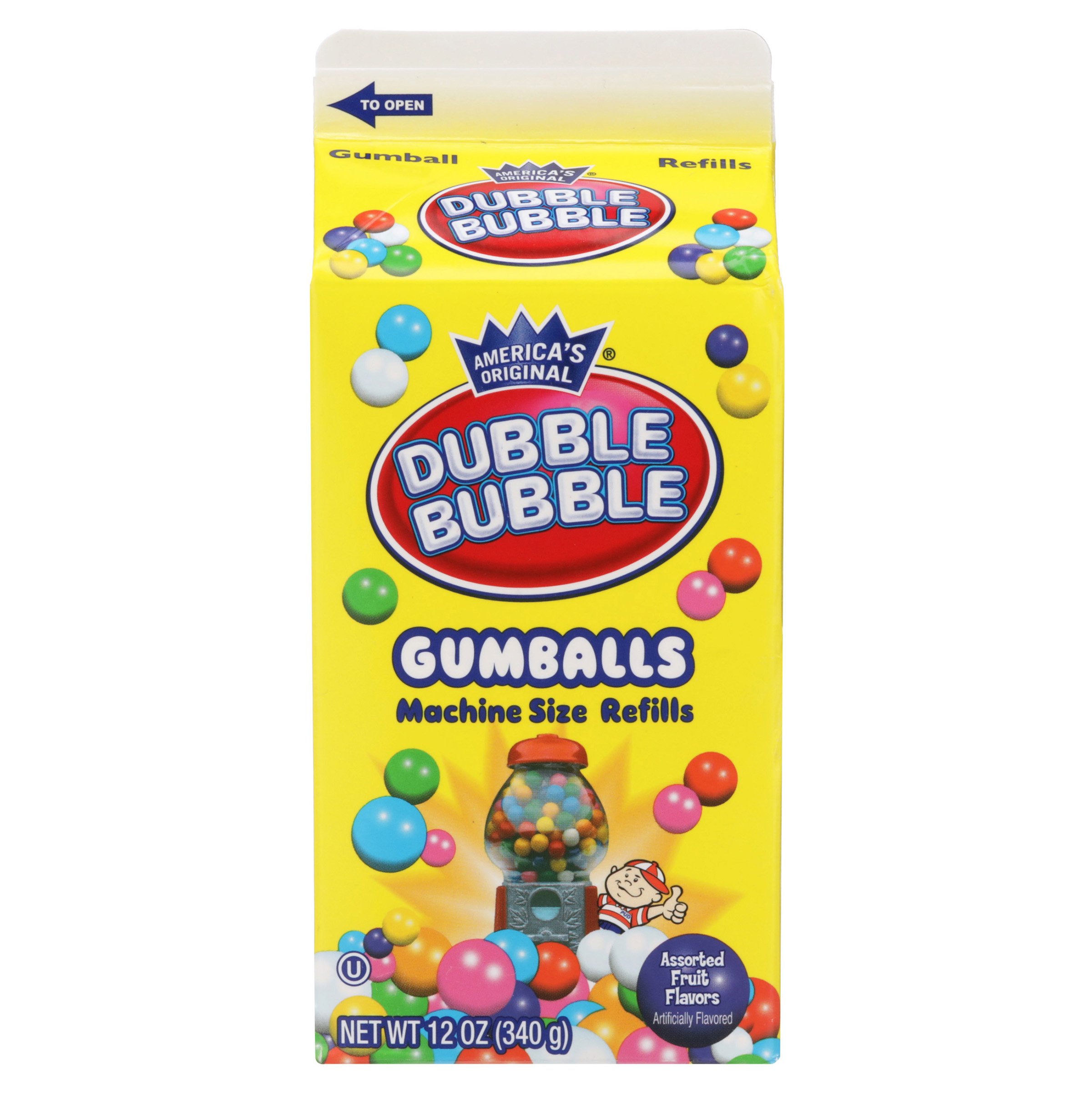 Assorted Fruit Double Bubble