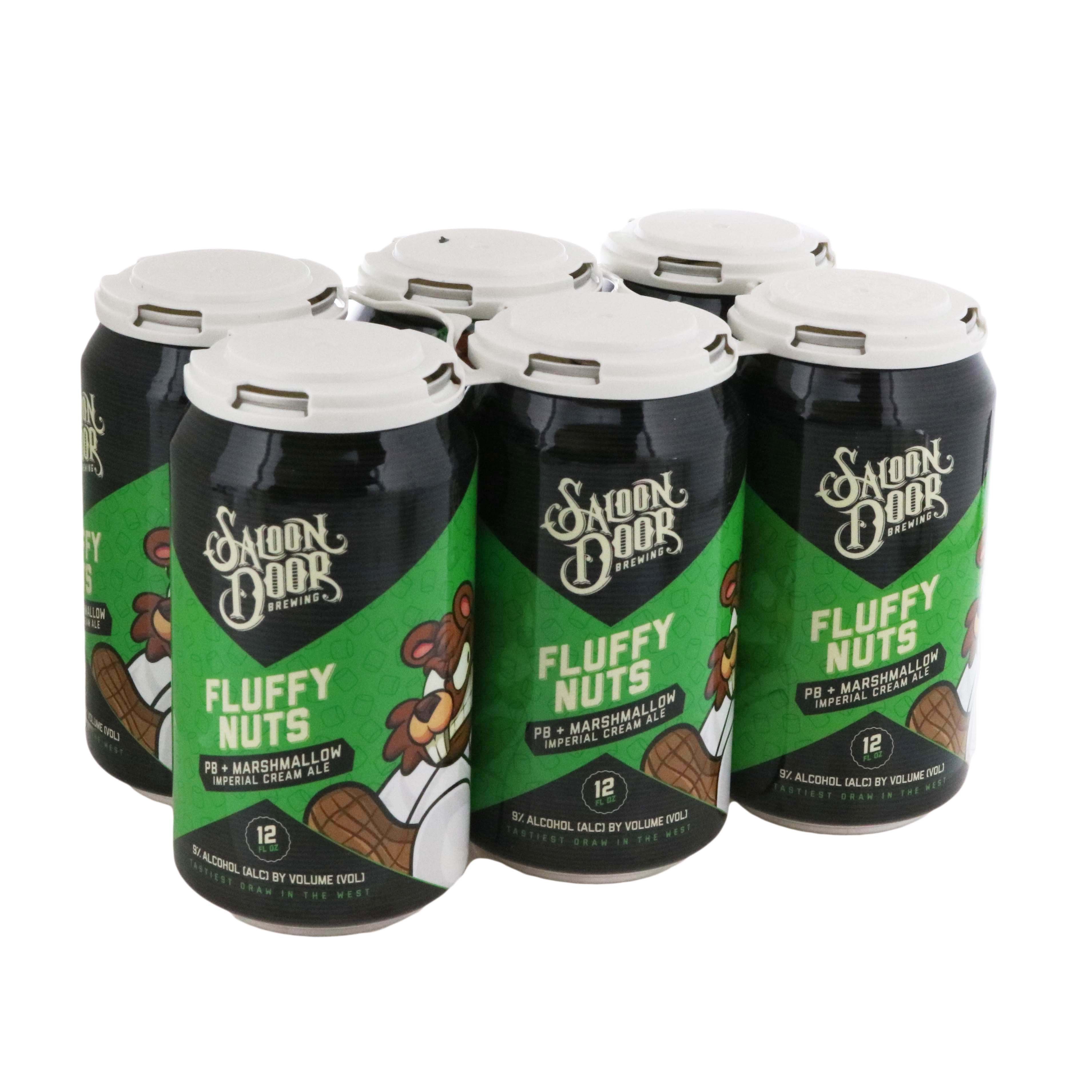 Saloon Door Fluffy Nuts PB + Marshmallow Imperial Cream Ale Beer 12 oz