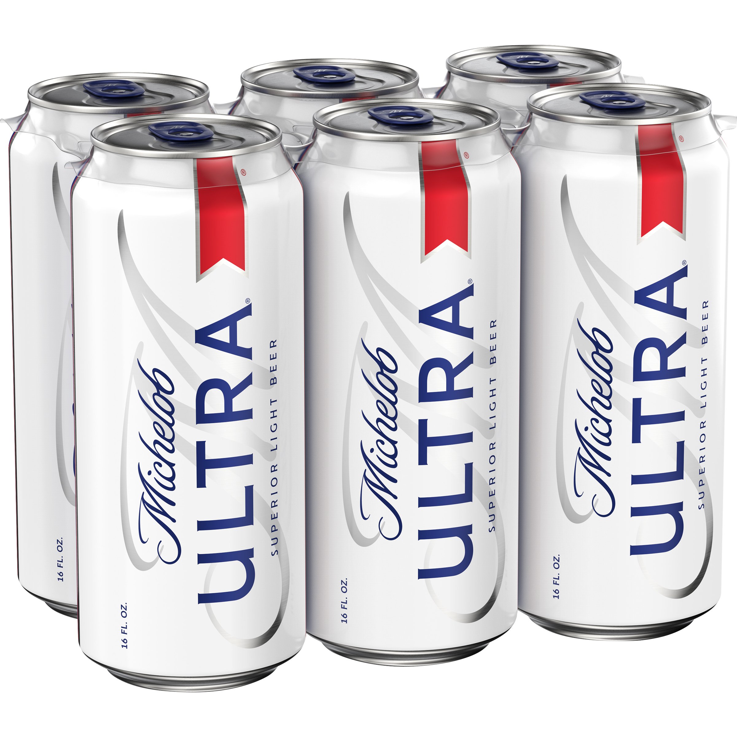 Michelob ULTRA Superior Light Lager Beer Cans, 6 pack - Shop Beer at H-E-B