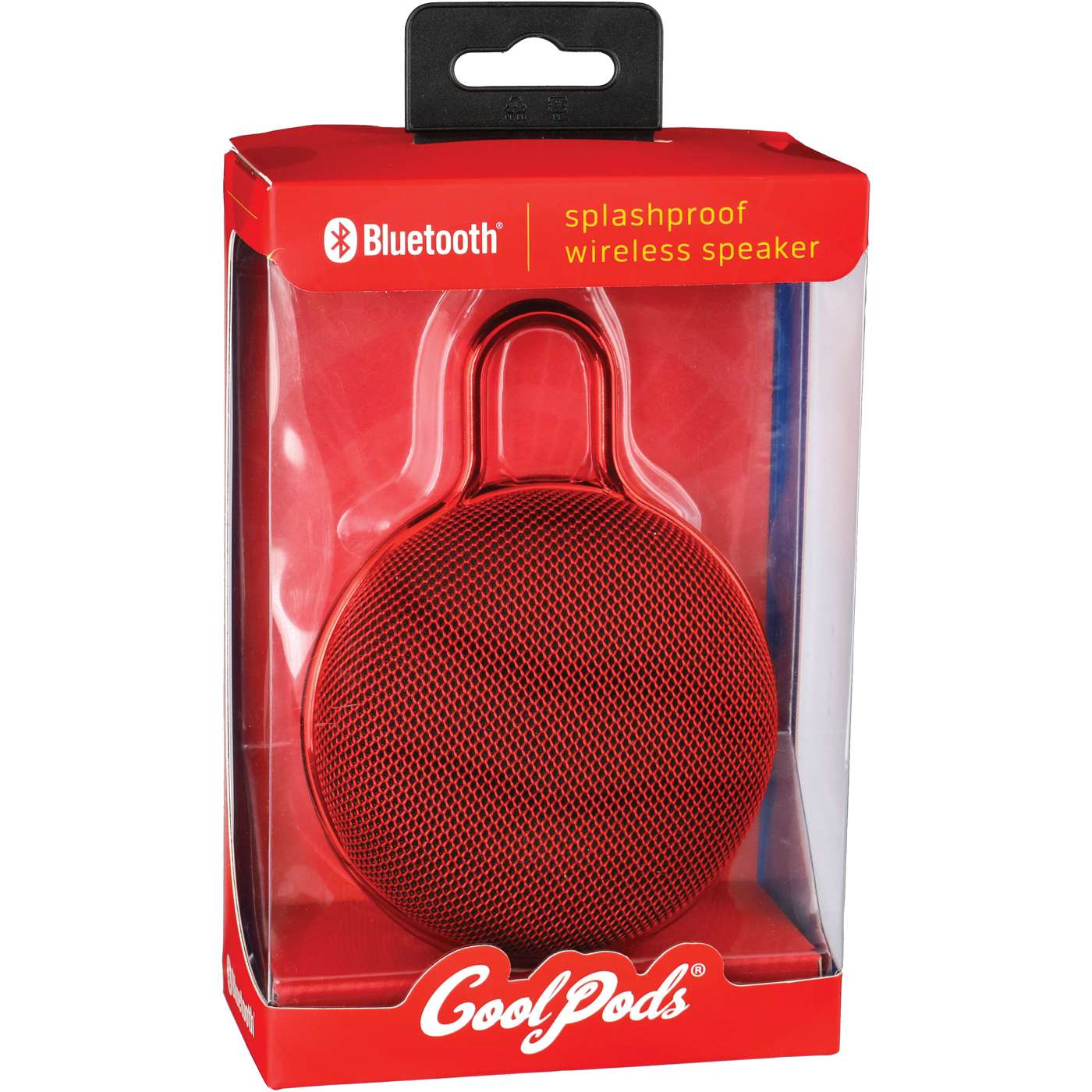Cool Pods Red Splashproof Wireless Speaker; image 2 of 2