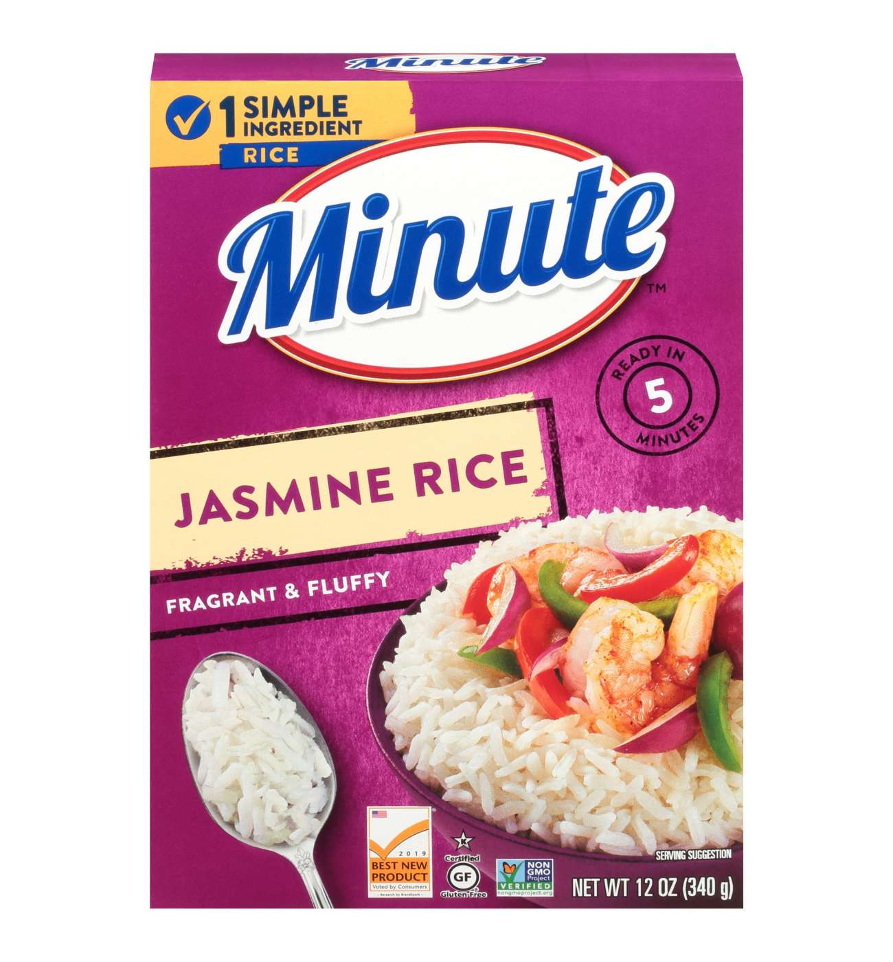 Minute Instant Jasmine Rice; image 1 of 5