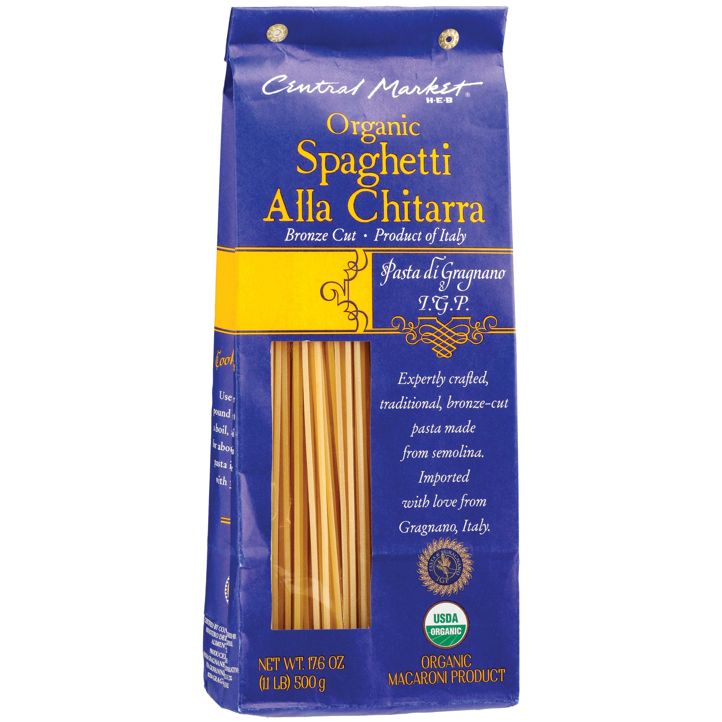 Organic Spaghetti alla Chitarra Pasta