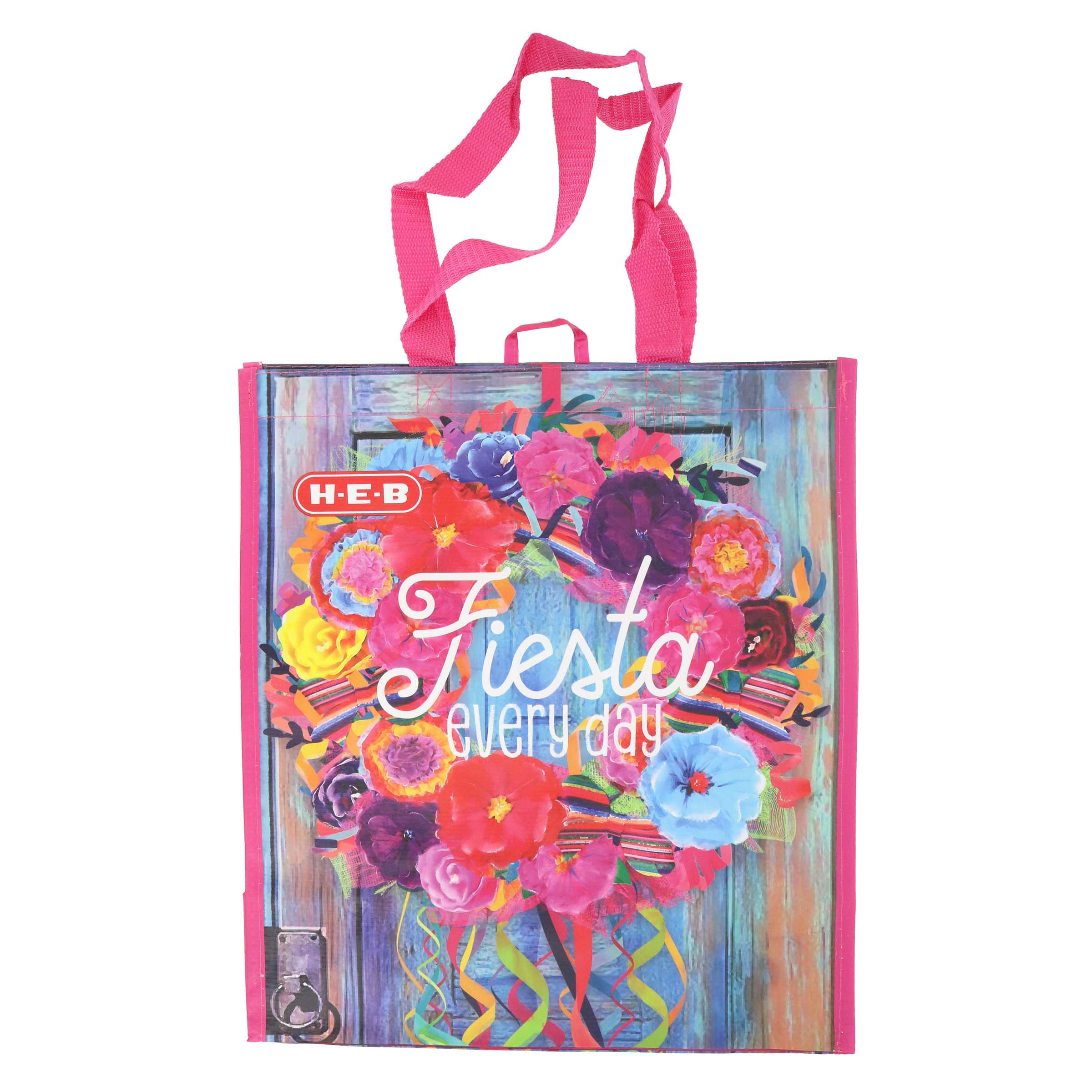 H-E-B Fiesta Everyday Reusable Shopping Bag - Shop Reusable Shopping ...