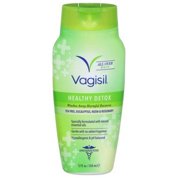 Vagisil Healthy Detox All Over Wash, 12 oz