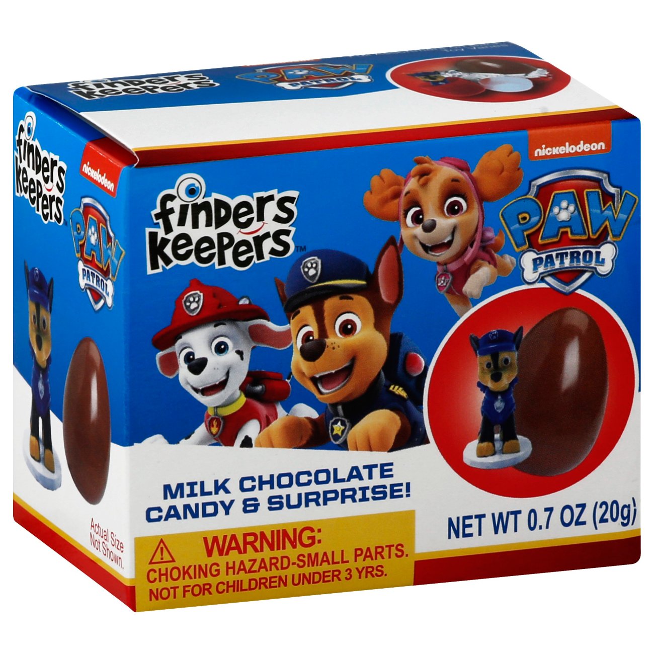 Finders Keepers Paw Patrol Milk Chocolate Candy Surprise Shop Candy At H E B