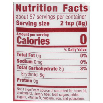 H-E-B Zero Calorie Sweetener Blend Monk Fruit Pouch, 16 oz