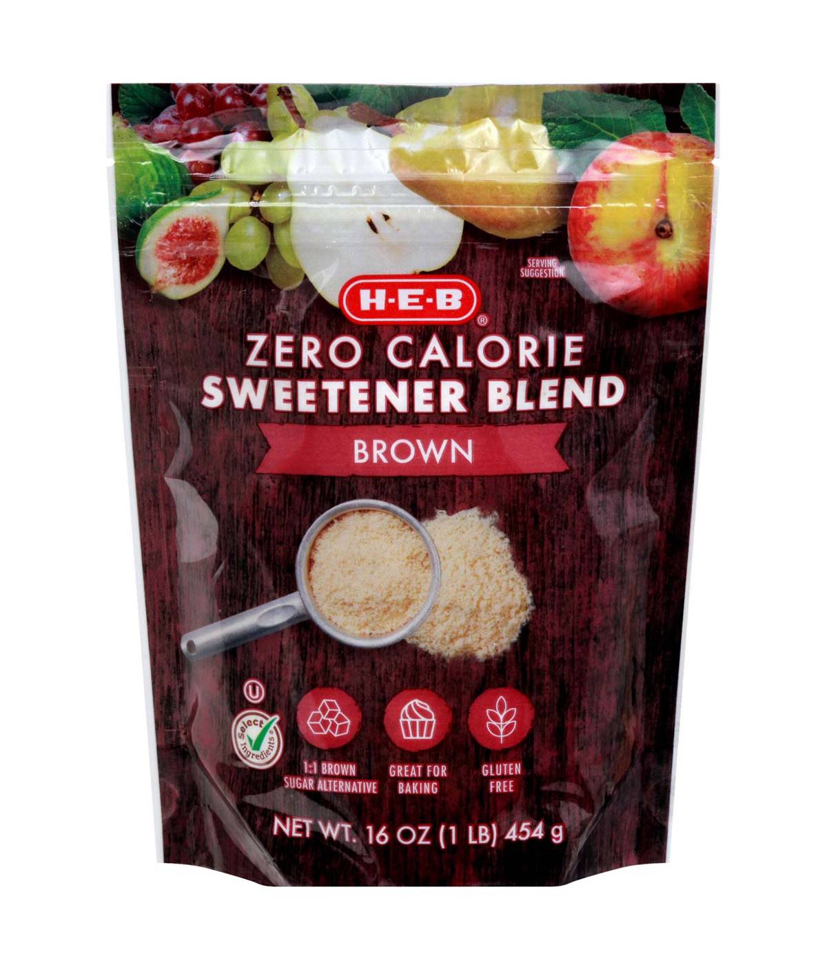 H-E-B Zero Calorie Brown Sweetener Blend; image 1 of 4