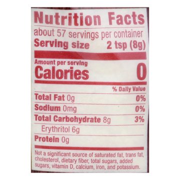 H-E-B Zero Calorie Brown Sweetener Blend, 16 oz