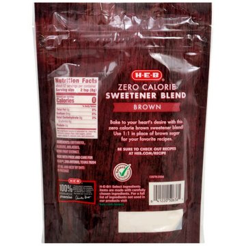 H-E-B Zero Calorie Brown Sweetener Blend, 16 oz