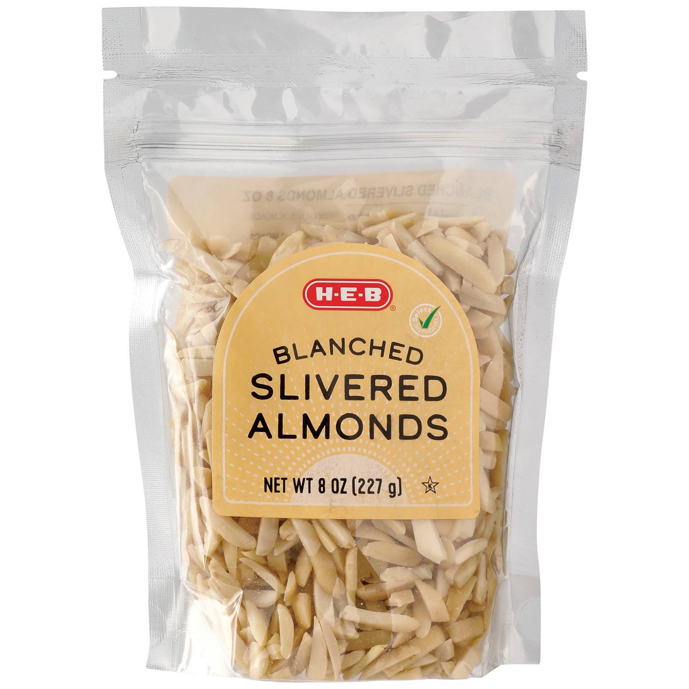 H-E-B Blanched Slivered Almonds; image 1 of 2