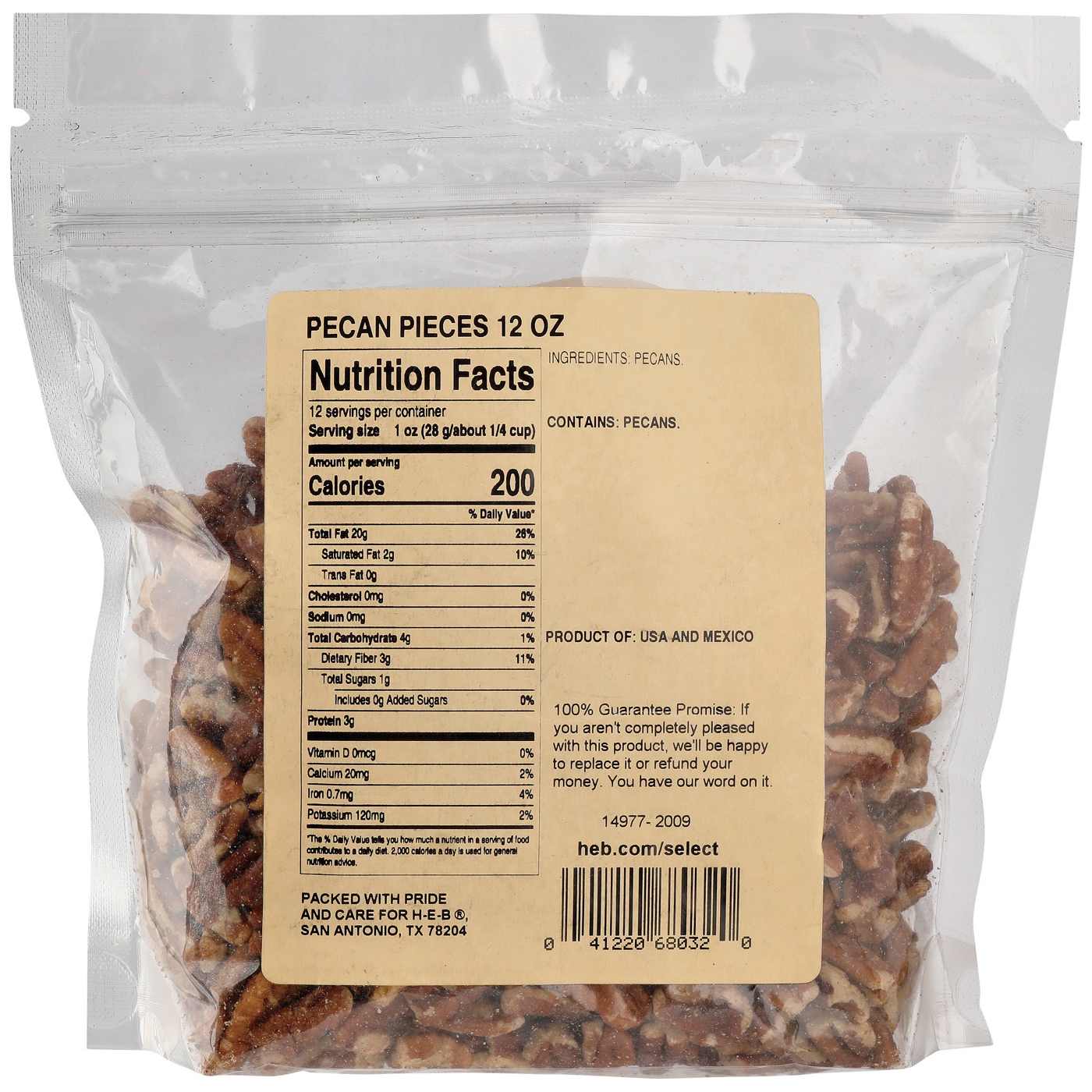 HEB Pecan Pieces Shop Nuts & Seeds at HEB