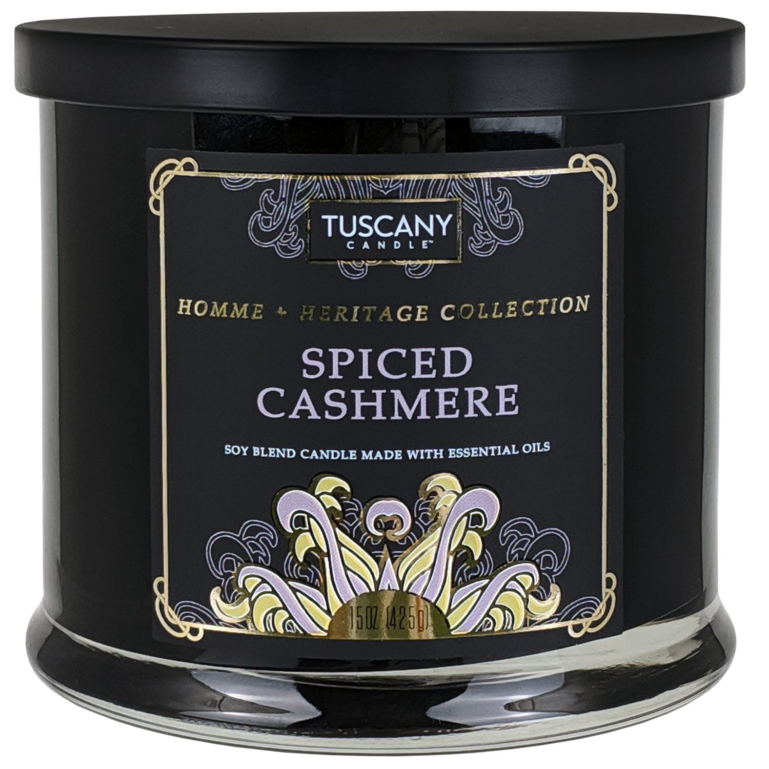Tuscany Candle Homme + Heritage Collection Spiced Cashmere Scent Candle
