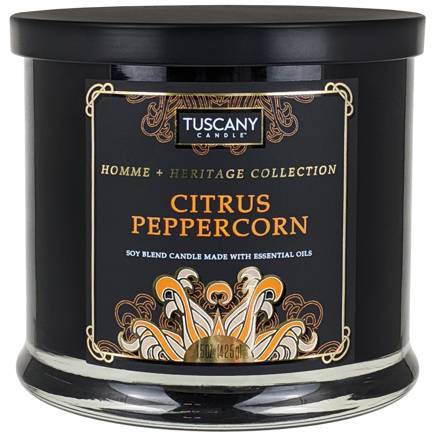 Tuscany Candle Homme + Heritage Collection Citrus Peppercorn Scented