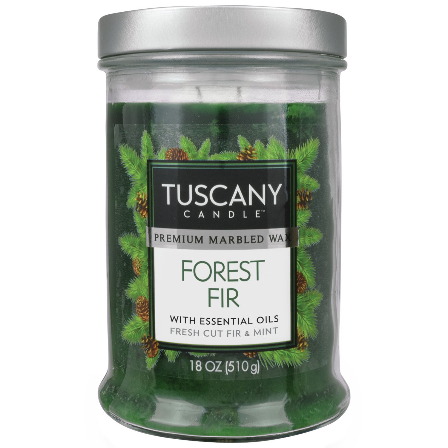 Tuscany Candle Forest Fir Scented Candle, 18 oz