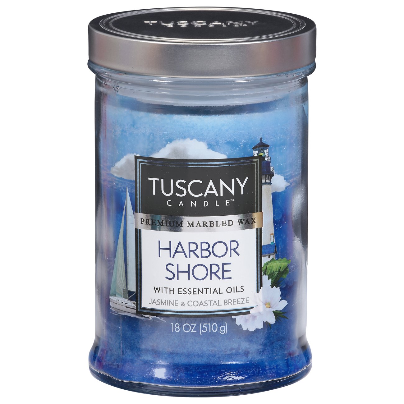 Tuscany Candle Harbor Shore Scent Candle Jar with Essential Oils Shop