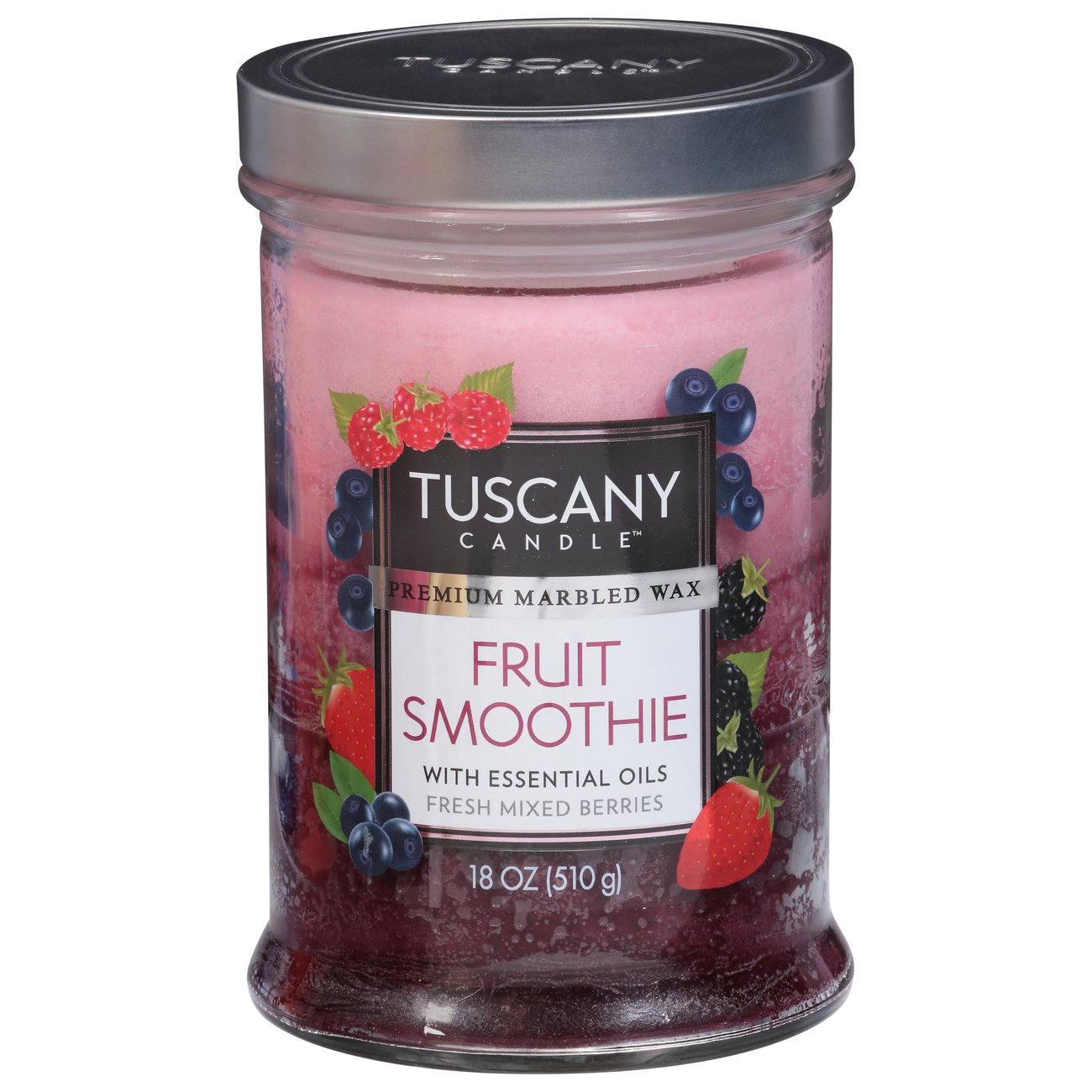 Tuscany Candle Fruit Smoothie Scent Scent Premium Marble Wax Collection