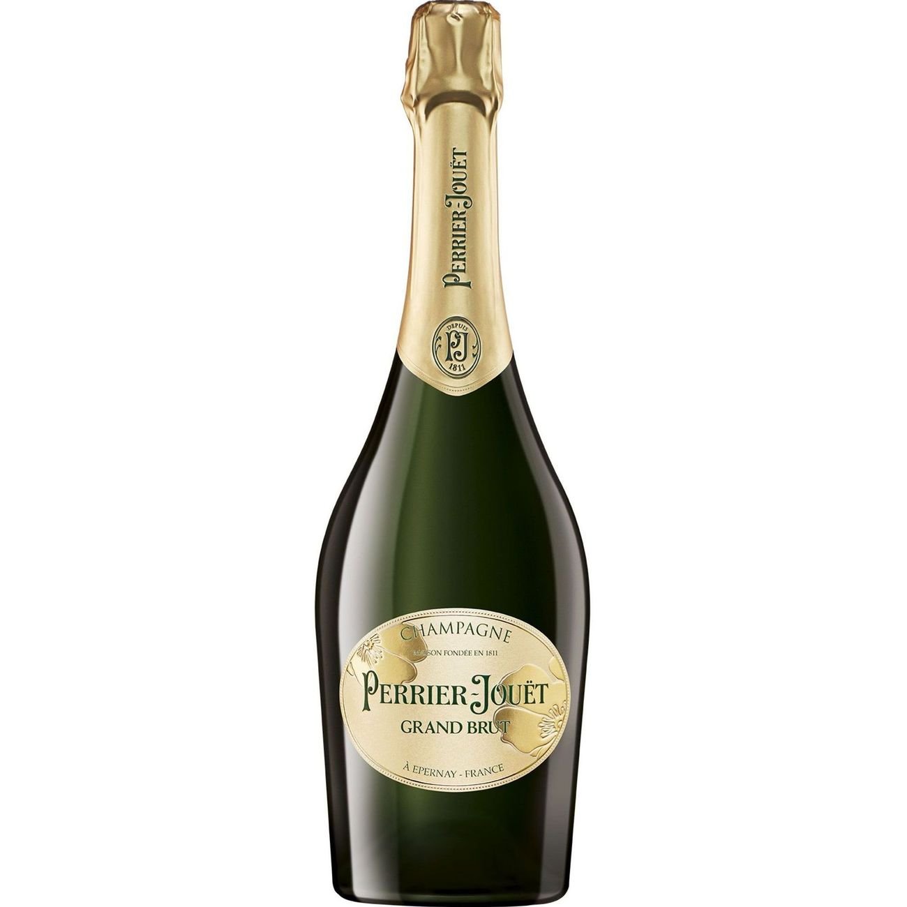Perrier-Jouët Grand Brut Champagne France Sparkling Wine, 750 mL