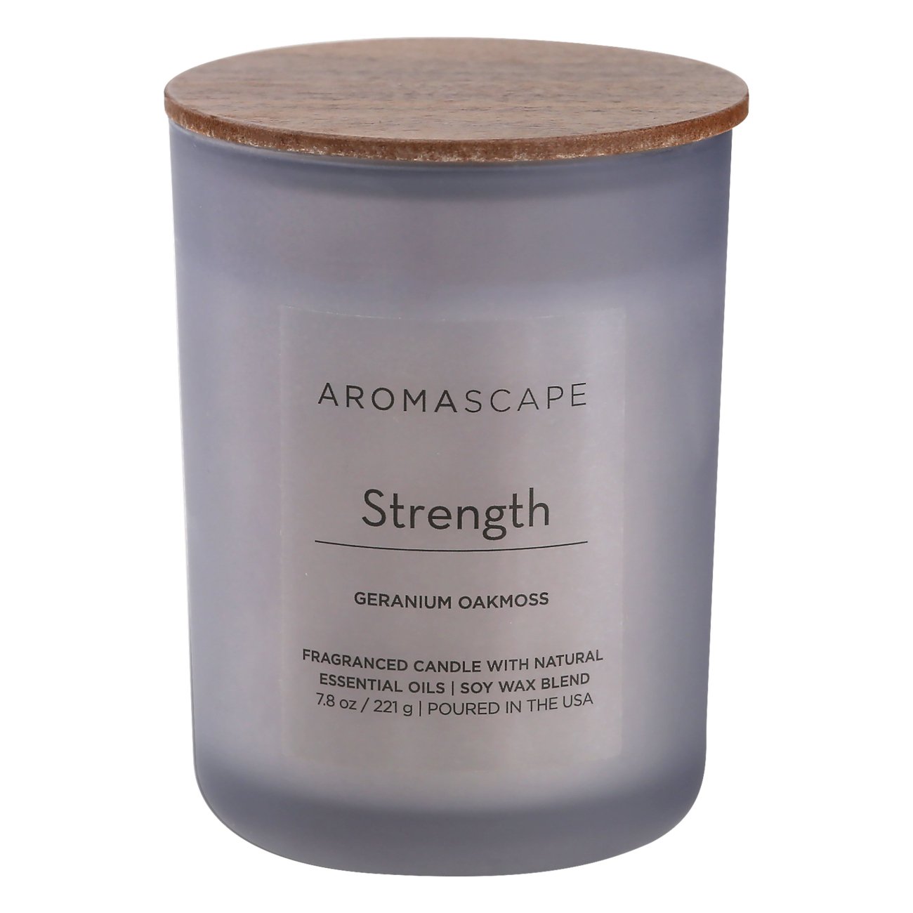 Chesapeake Bay Aromascape Strength Geranium OakMoss Scent Candle
