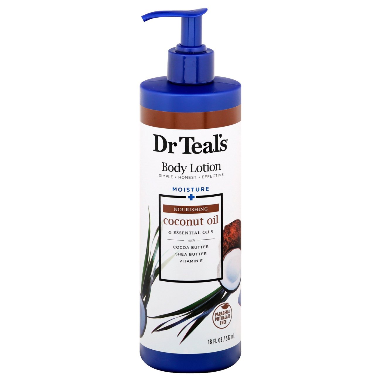 Dr Teals Dr Teals Body Lotion Coconut Oil 18oz Shop Moisturizers