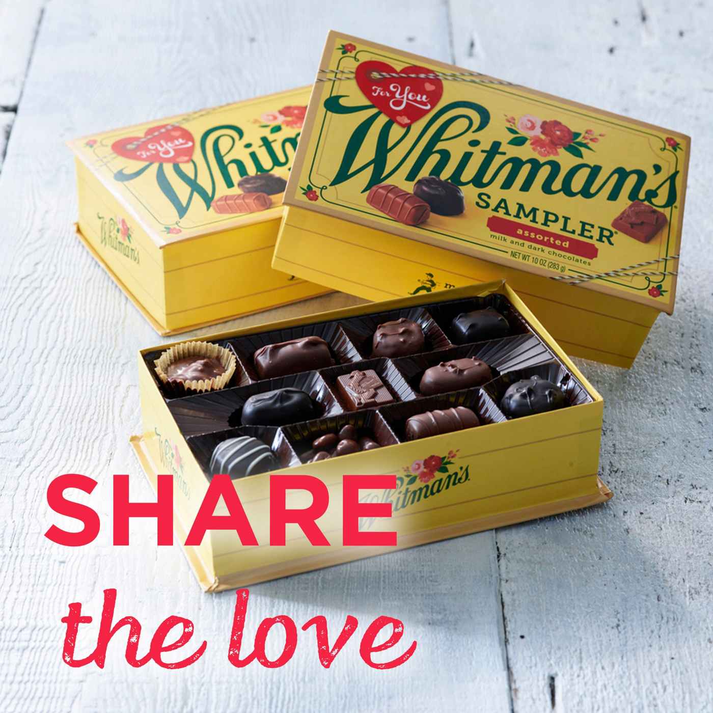 Whitman's Sampler Assorted Chocolates Valentine's Gift Box, 22 pc; image 3 of 7