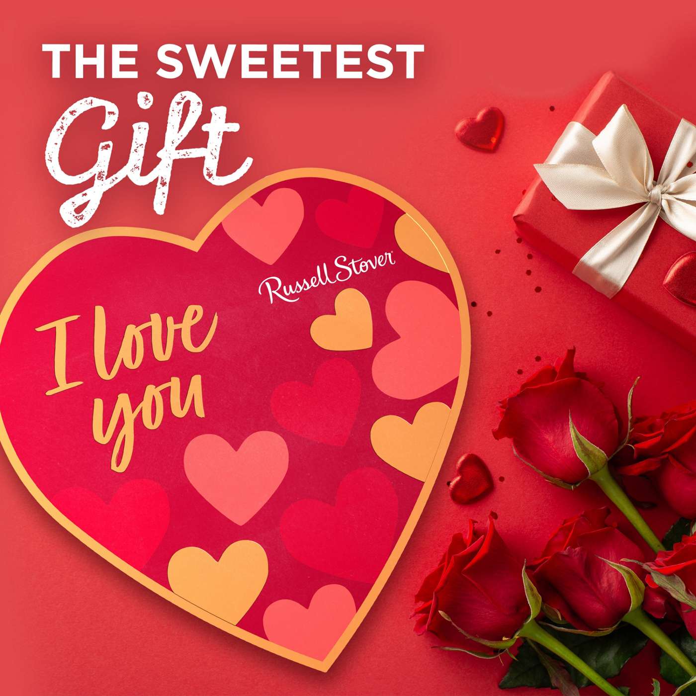 Russell Stover Assorted Chocolates I Love You Valentine's Heart Gift ...