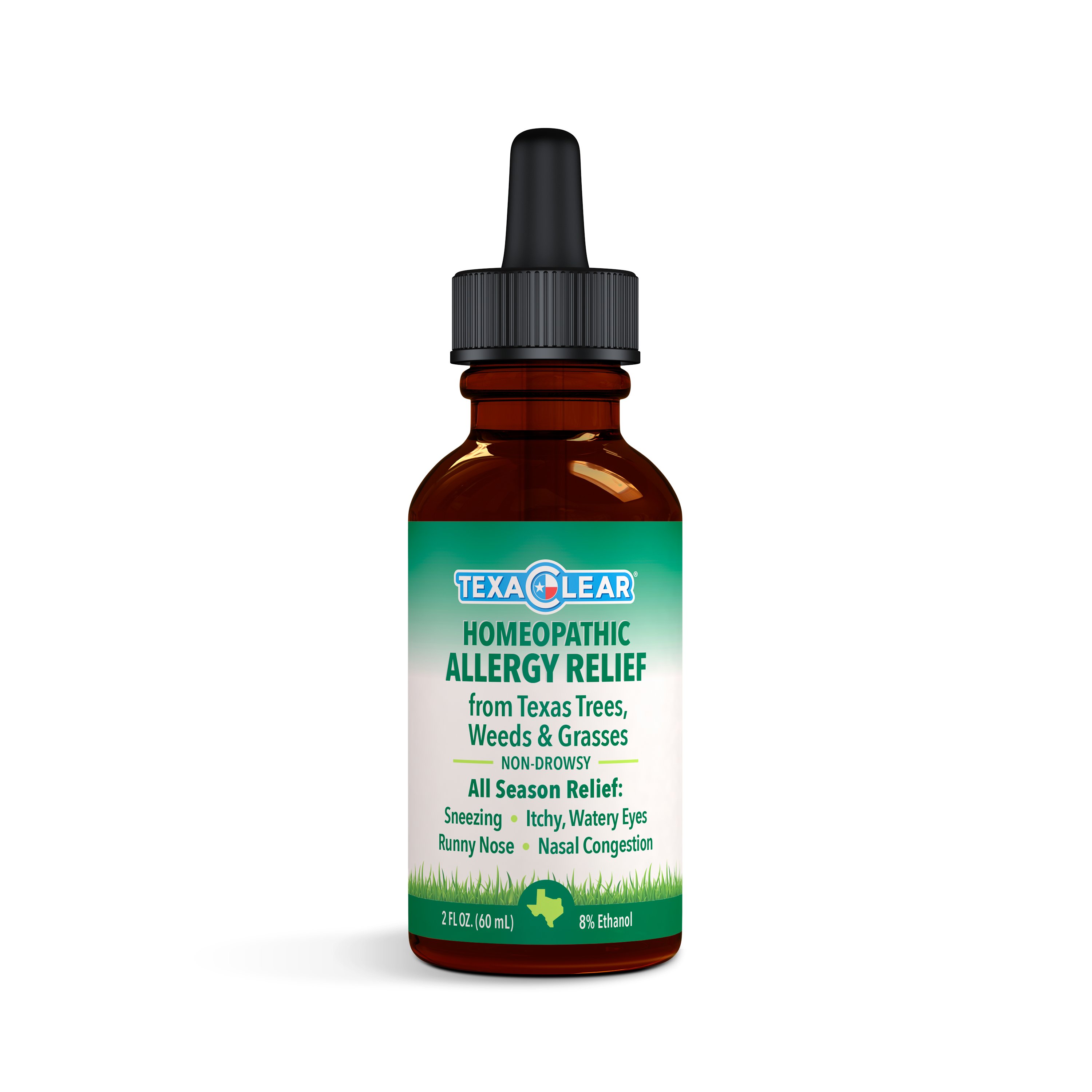 TexaClear Natural Allergy Drops All Season Shop Sinus allergy at H E B