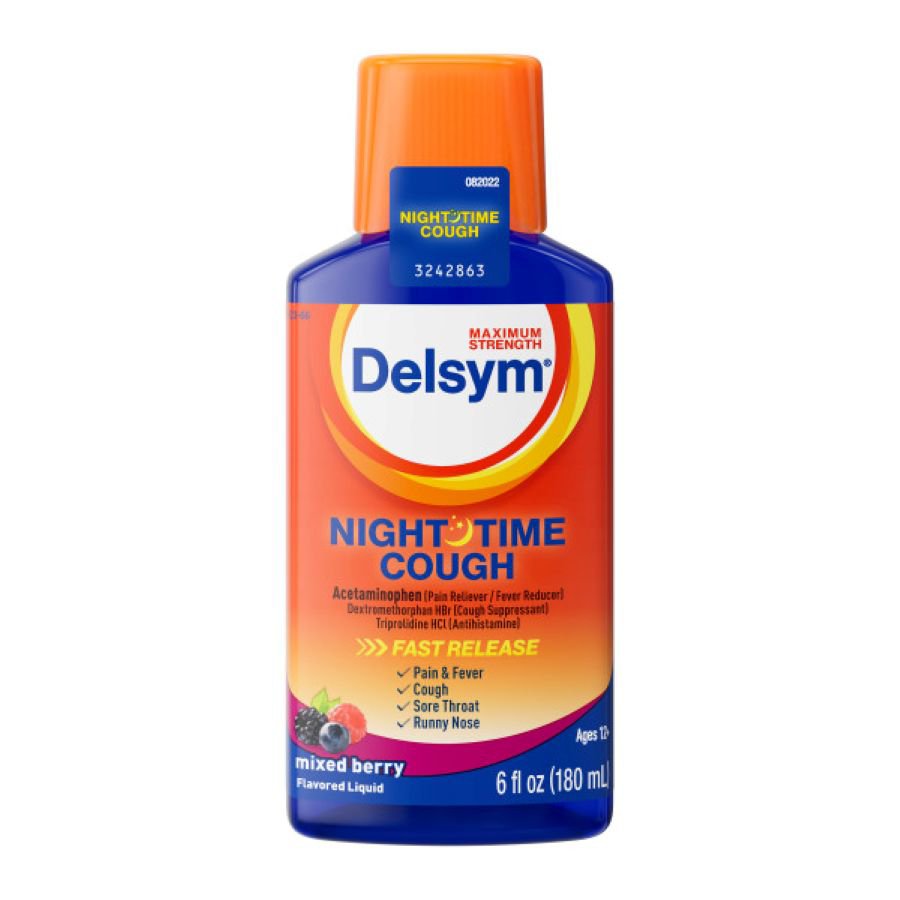 Delsym Fast Release Nighttime Cough Shop Medicines & Treatments at HEB
