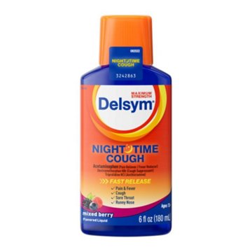 Delsym Adult Liquid - Nighttime Cough