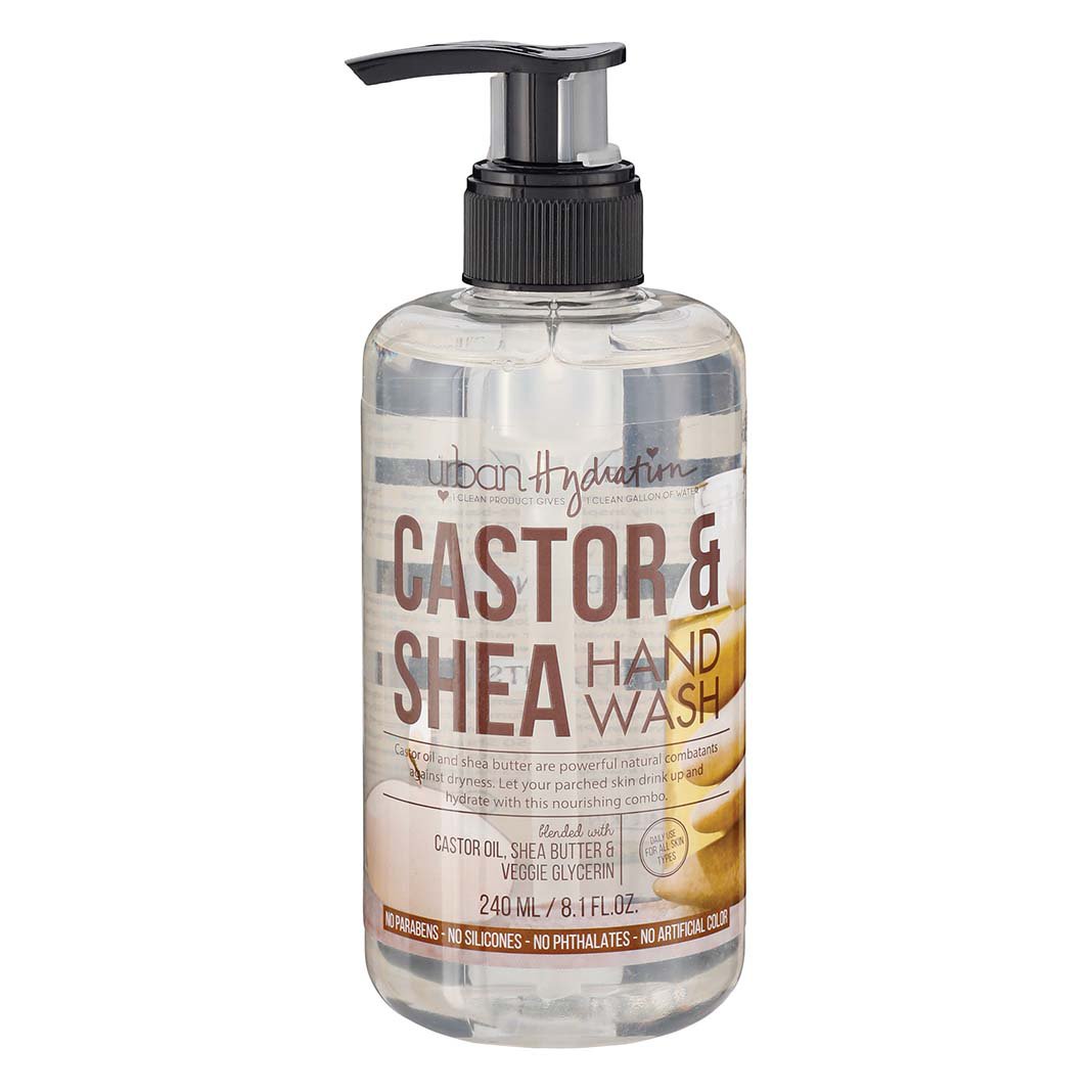 Urban Hydration Castor & Shea Hand Wash Shop Cleansers & Soaps at HEB