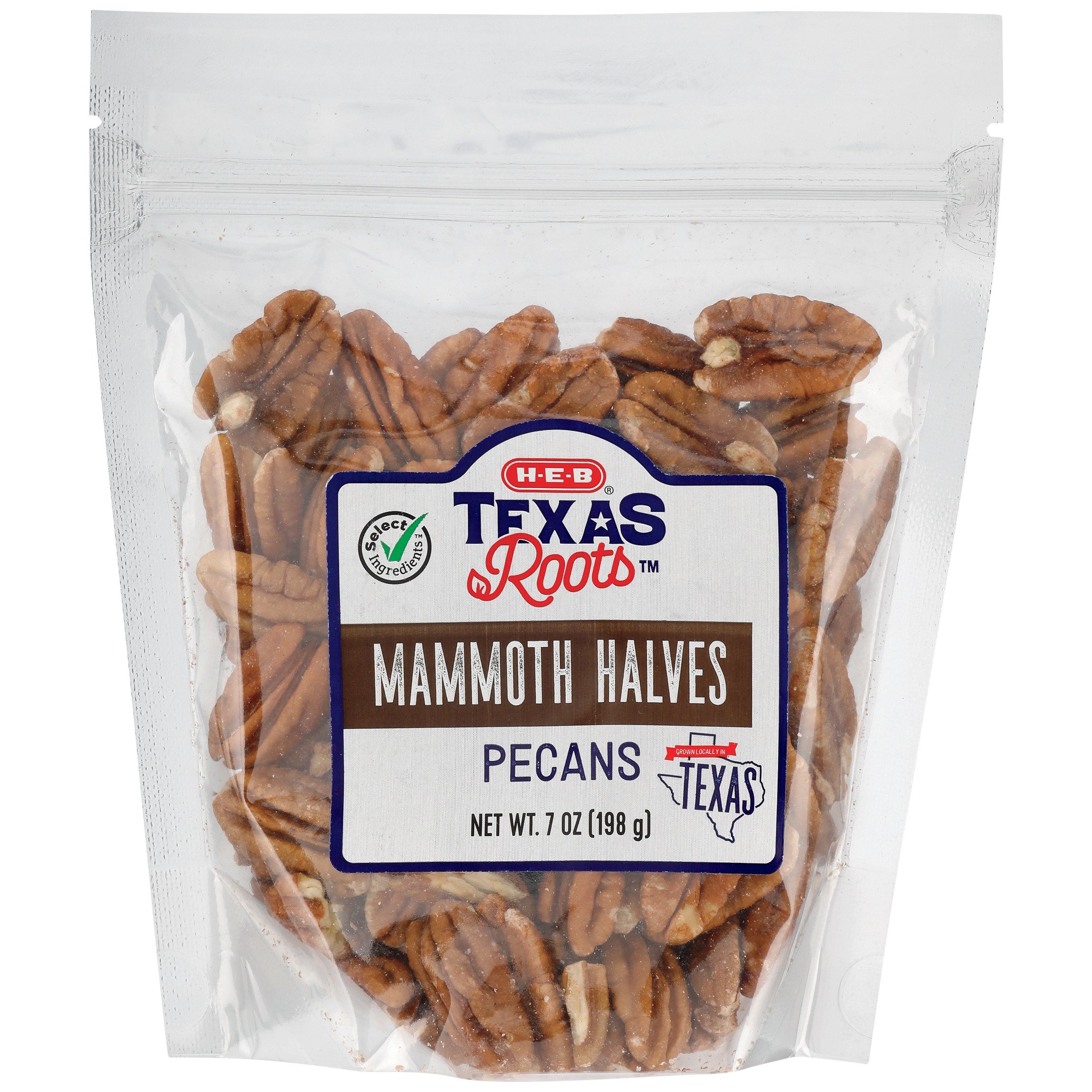 HEB Texas Roots Mammoth Pecan Halves Shop Nuts & Seeds at HEB