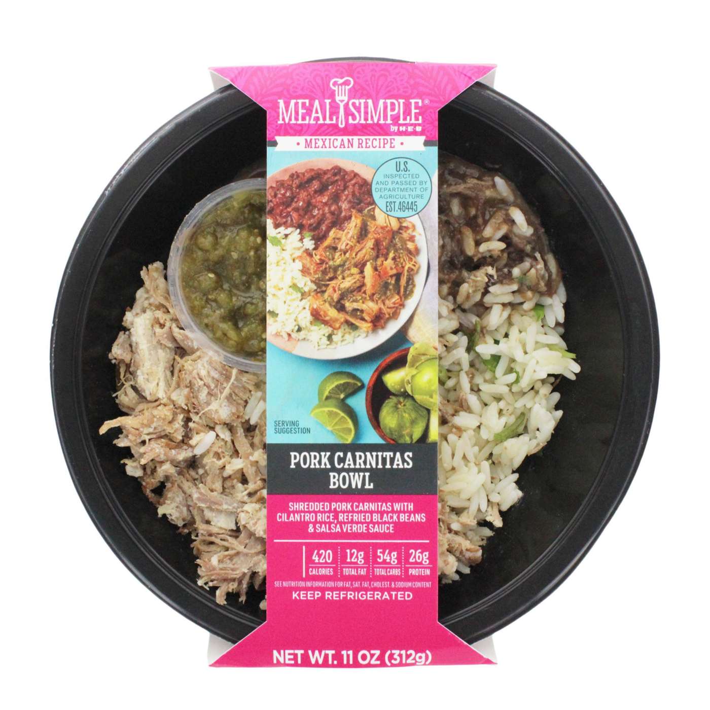 Meal Simple by H-E-B Pork Carnitas Bowl; image 2 of 2