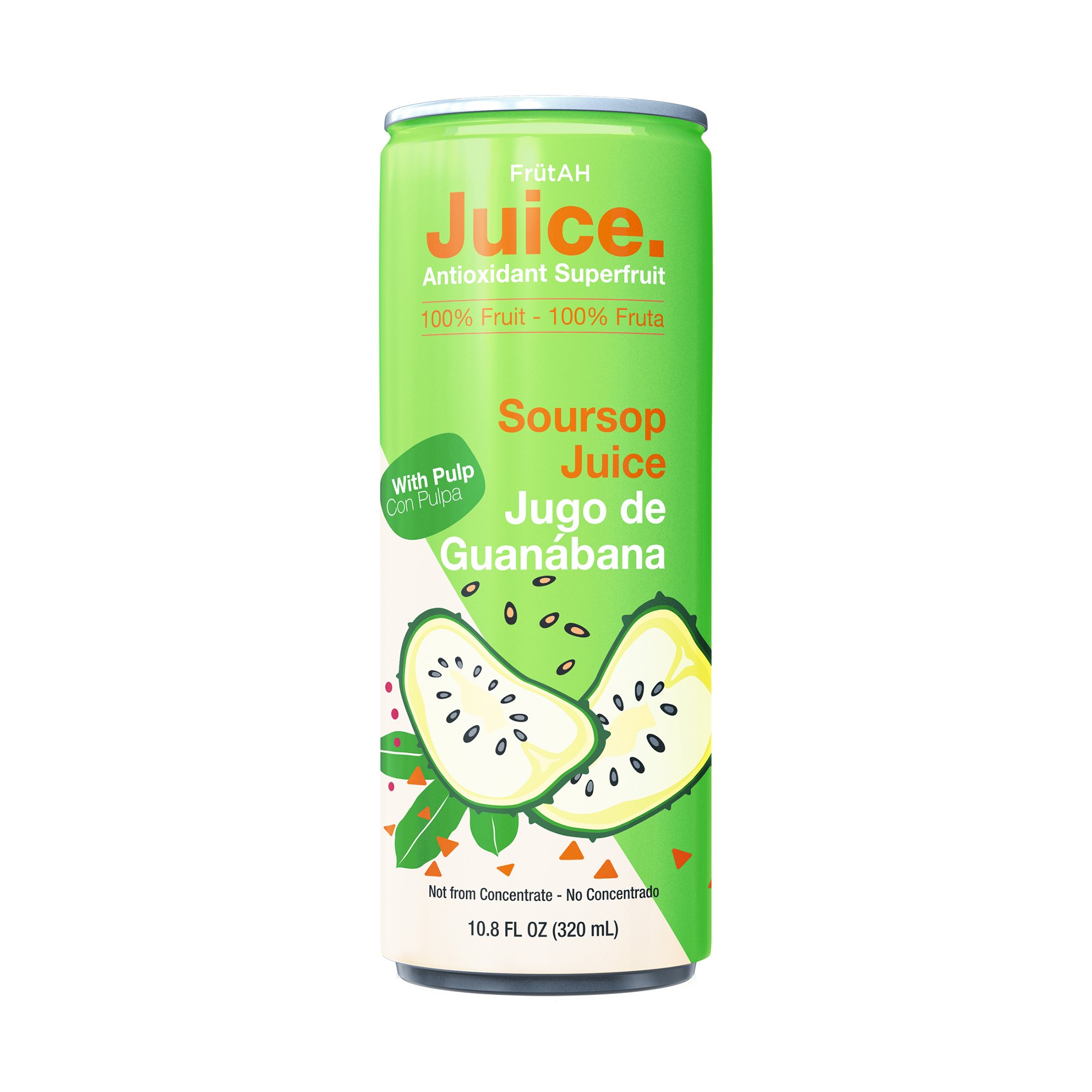 Frutah Soursop Juice, 10.8 oz | Joe V's Smart Shop | Low Prices