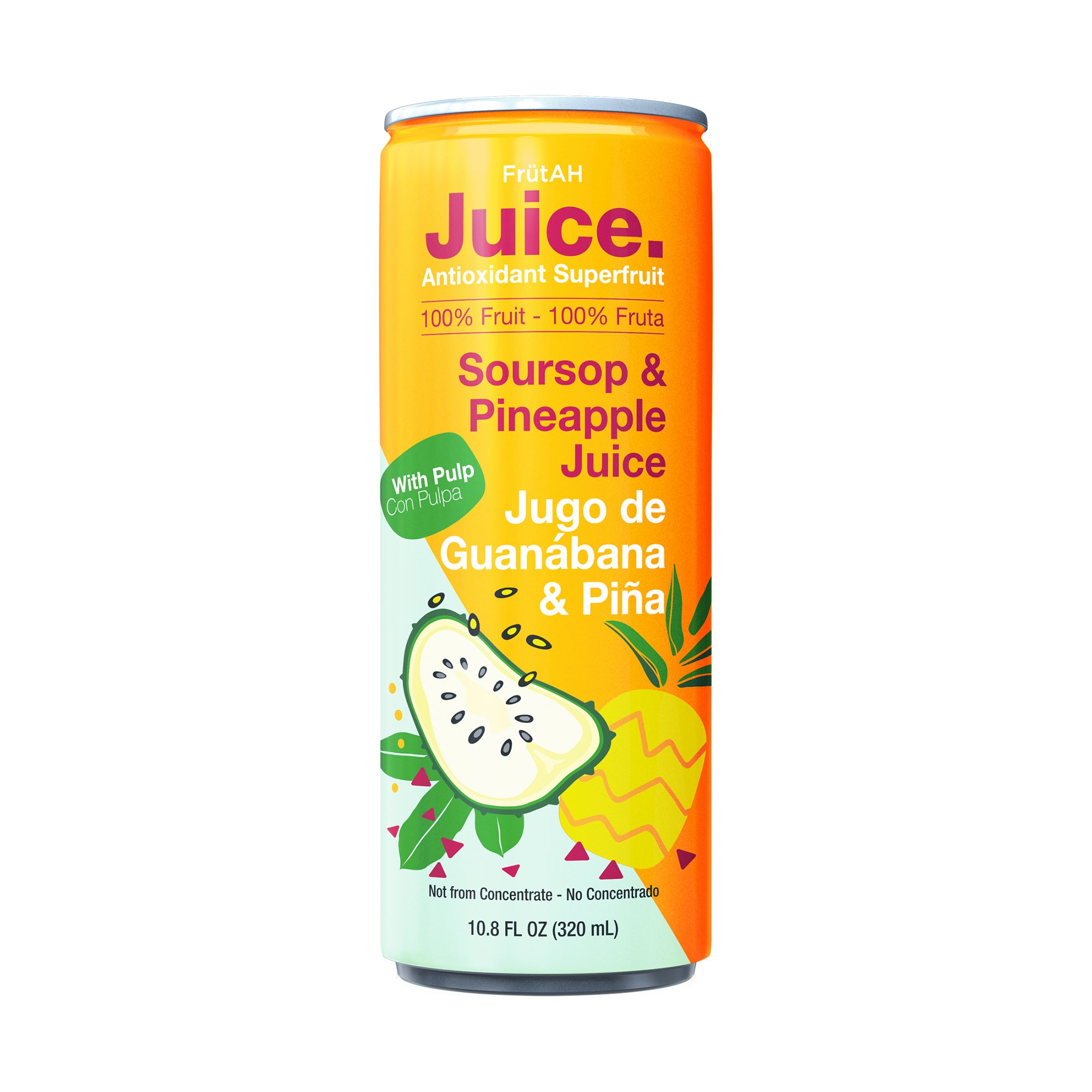 Frutah Soursop & Pineapple Juice Shop Juice at HEB
