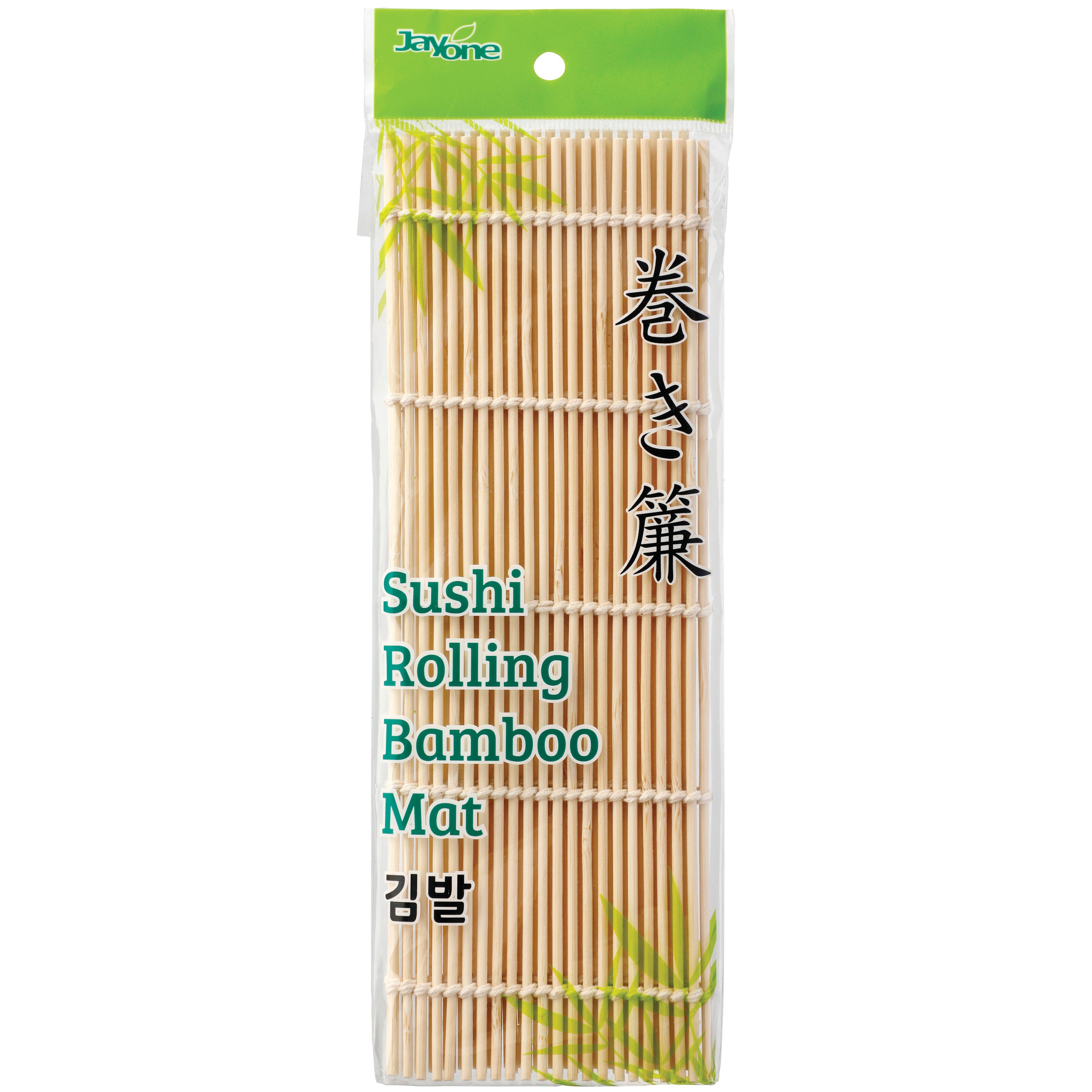stoom Manier Wolkenkrabber Jayone Sushi Rolling Bamboo Mat - Shop Disposable Kitchenware at H-E-B