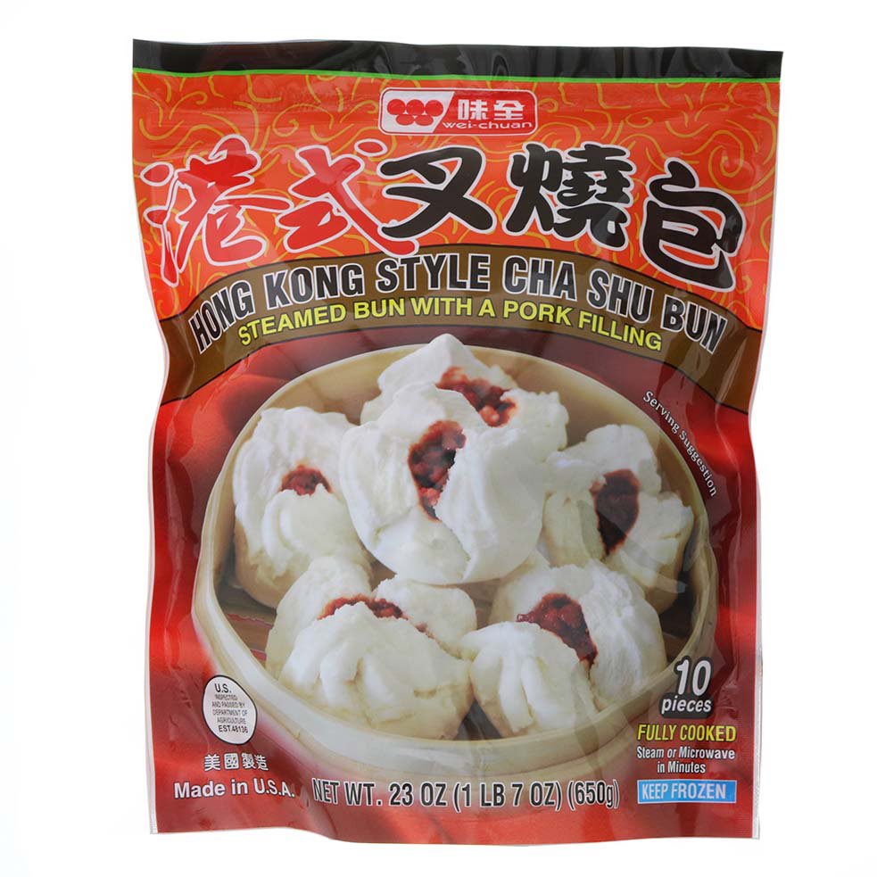 Wei-Chuan Hong Kong Style Pork Filled Steamed Buns, 10 ct