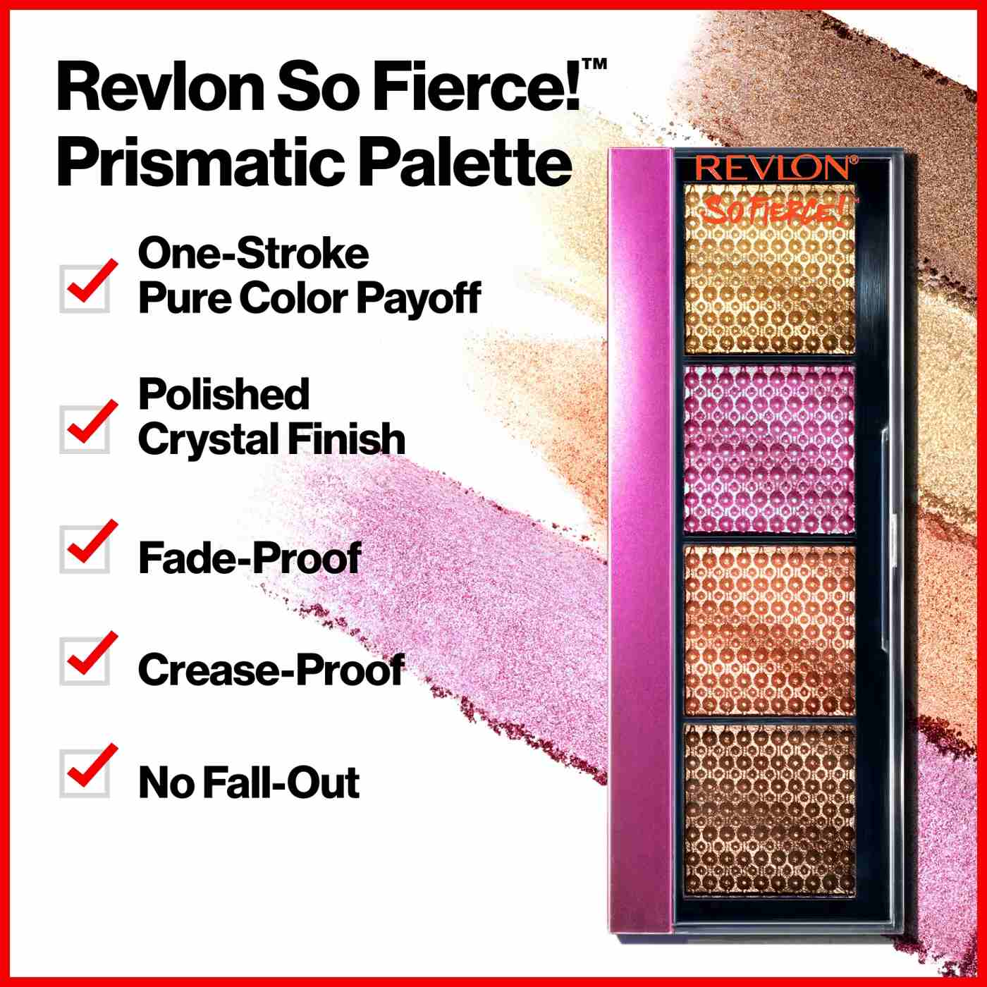 Revlon So Fierce! Prismatic Shadow Palette - 965 Tantrum; image 5 of 7