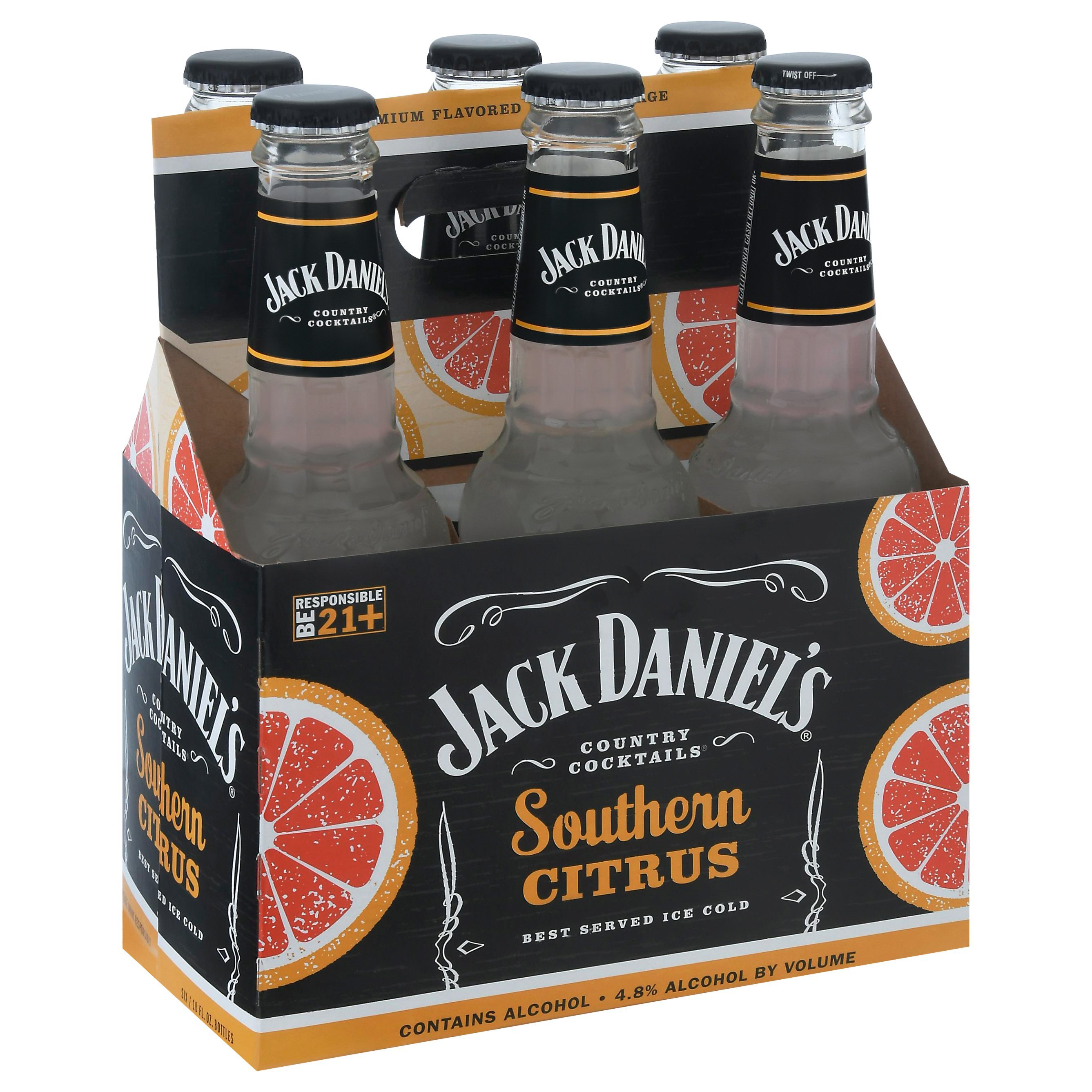 Jack Daniel's Country Cocktails Southern Citrus 10 oz Bottles Shop
