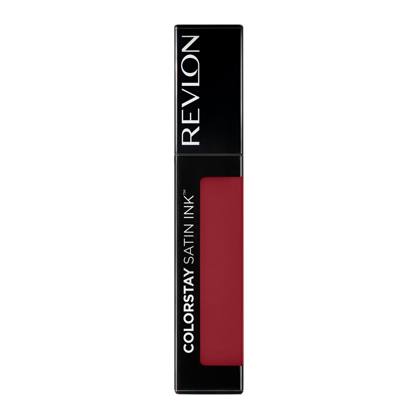 Revlon ColorStay Satin Ink Liquid Lipstick, Silky Sienna; image 1 of 5