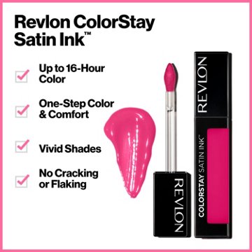 Revlon ColorStay Satin Ink Liquid Lipstick, Silky Sienna