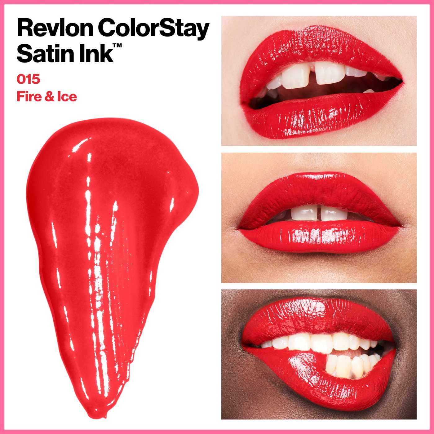 Revlon ColorStay Satin Ink Liquid Lipstick, Fire & Ice; image 5 of 7