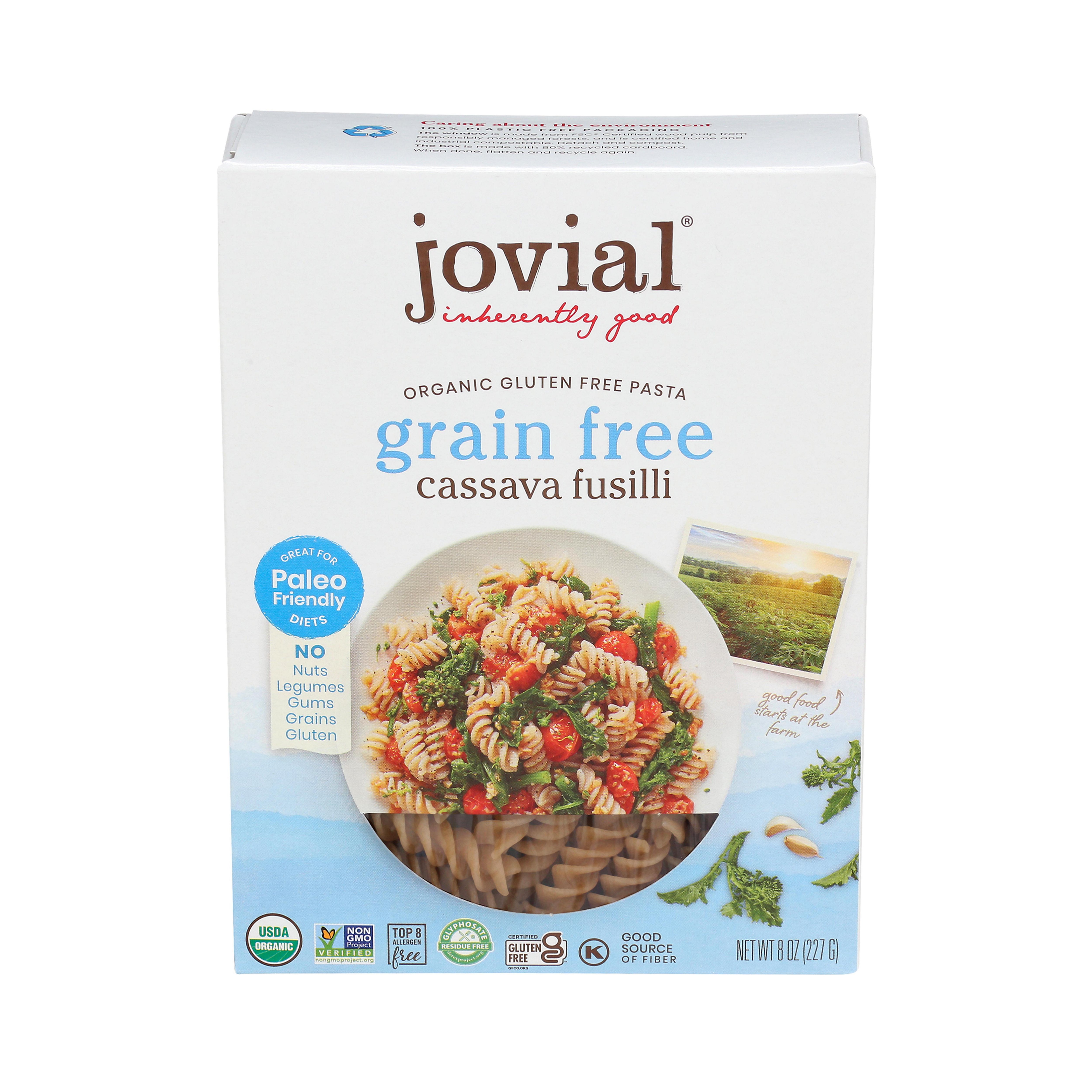 Jovial Grain Free Cassava Fusilli - Shop Pasta at H-E-B