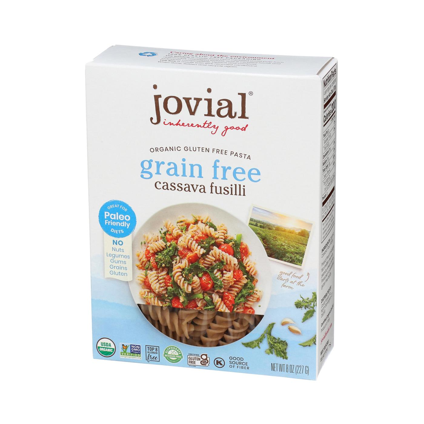 Jovial Grain Free Cassava Fusilli Shop Pasta at HEB
